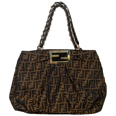 fendi borsa mia zucca tote bag collection square|fendi mini tote bag.